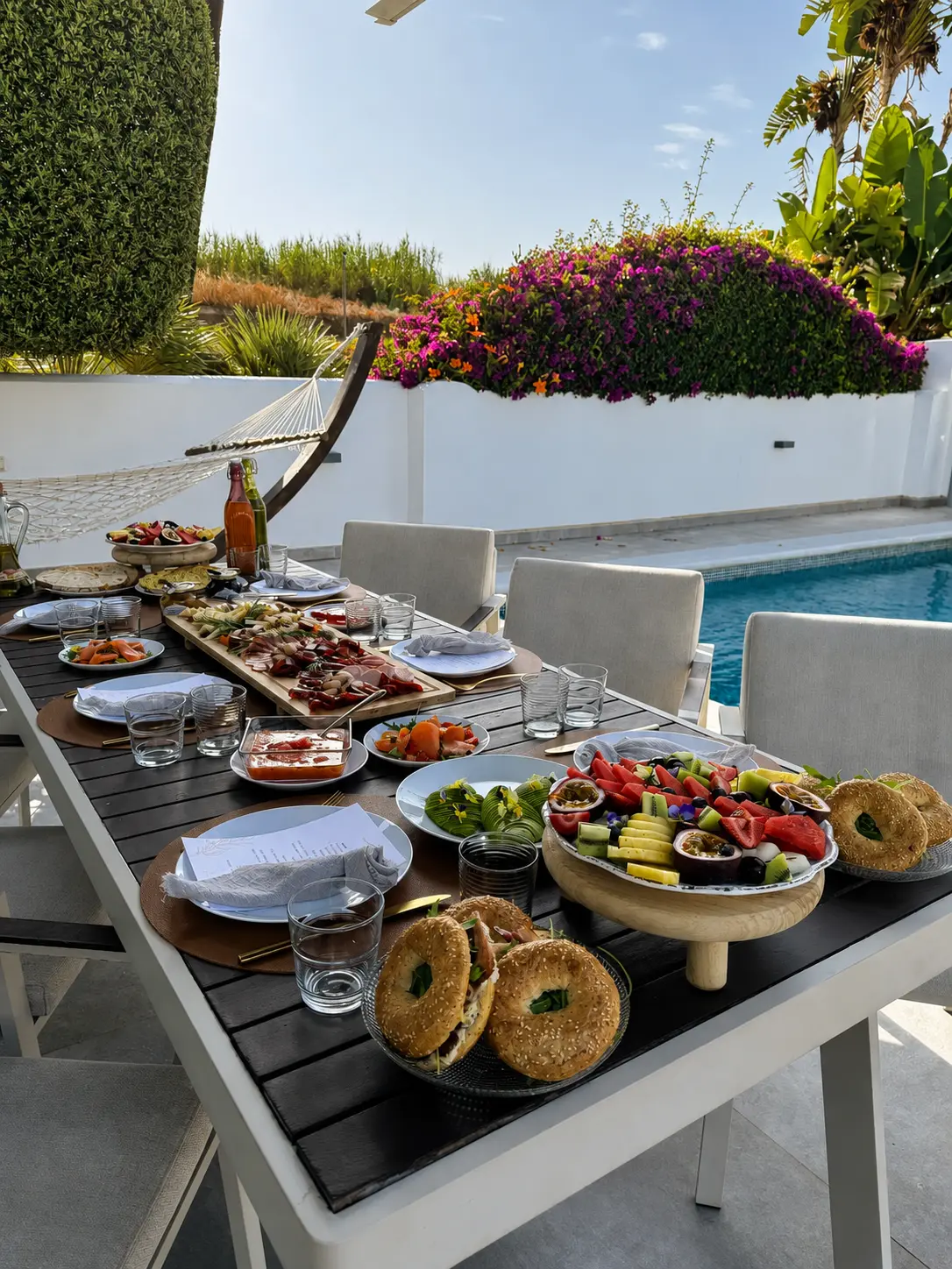 Private chef preparing breakfast in a Marbella villa