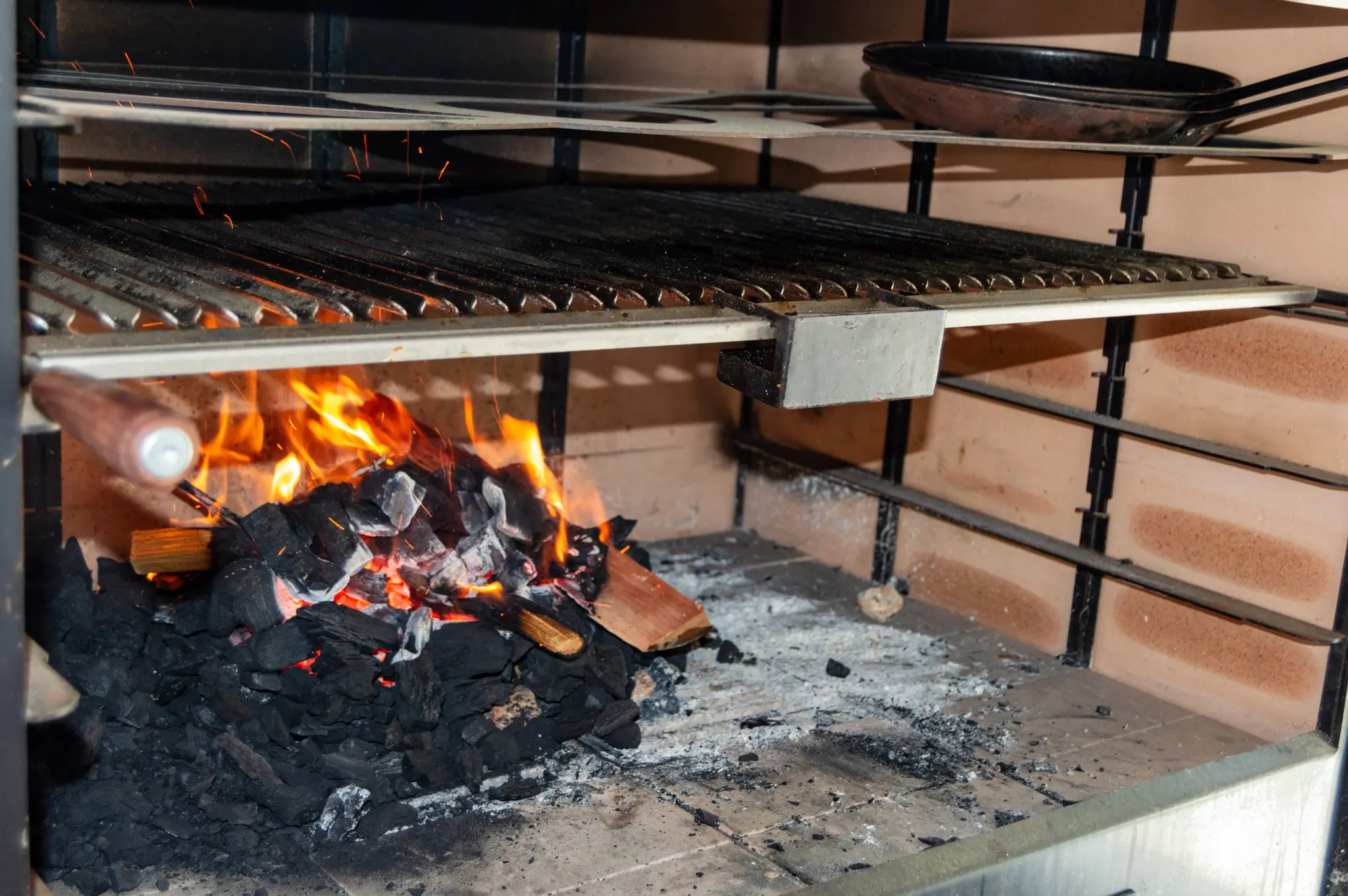 A premium barbecue spread prepared for a Marbella villa