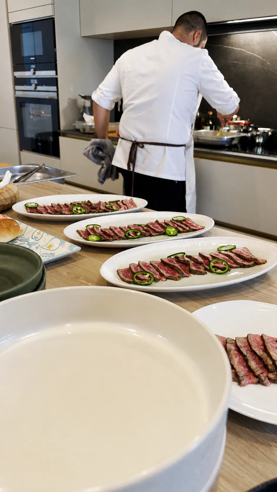 A refined celebratory plate ready for the table